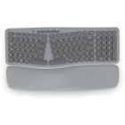 Clavier ergonomique bluediamond français usb/sans-fils