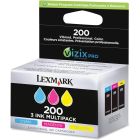 Paquet triple de cartouches jet d'encre 200xl