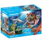 Playmobil - chasse au trésor avec sous-marin