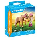Duo pack: fillette avec son poney