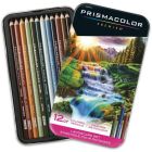 Ensemble de crayons de couleur premier - paysages