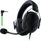 Casque de jeu razer blackshark v2 x filaire noir pour pc, ps4, ps5, switch (renewed)