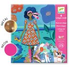Collages motifs - tendance wax