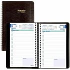 Agenda quotidien (2026) couverture souple, bilingue noir