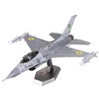 Metal earth: f-16 fighting falcon® armée de l'air ukrainienne