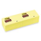 Feuillets super collants post-it® 12 blocs 3 x 5 po.