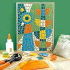 Atelier 73 : mosaïque - paon