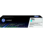 Cartouche de toner hp 126a À l’unité cyan