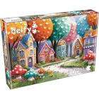Casse-tête : rue au couleurs de l'arc-en-ciel