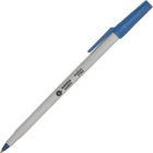 Stylos à bille business source pointe moyenne bleu (bte 12)