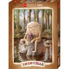 Casse-tête : zozoville, des fleurs pour toi! (1000)