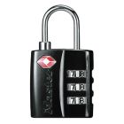 Cadenas de voyage à combinaison noir