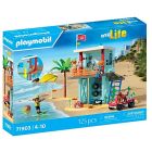 My life - poste de secours & voiturette de plage