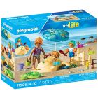 My life - famille à la plage
