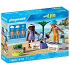 My life - couple vacancier à la plage