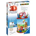 Casse-tête 3d : pot à crayons super mario