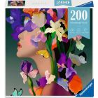 Casse-tête : moment femme-fleur (4) (200)