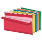 Dossiers suspendus renforcés avec lift-tab readytab® couleurs variées format légal