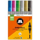 One4all™ acrylic twin metallic set