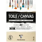 Bloc toile g. sable naturelle polycoton 210g collé 10f têt