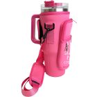 Duo sac de transport et tasse xl en inox - rose.