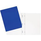 Couverture de présentation bleu foncé
