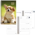 Agenda académique hebdomadaire/mensuel collection animal chien 2026-2027
