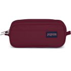 Étui à crayon double zip jansport (cerise) noir