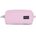 Étui à crayon double zip jansport glace rose noir
