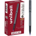 Stylo à bille roulante uni-ball® deluxe pointe micro bleu