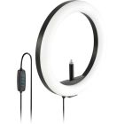 Éclairage annulaire bicolore usb avec support pour caméra web