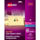 Étiquettes transparentes easy peel®
