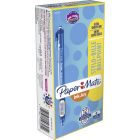 Stylos à bille rétractable inkjoy™ 300 boîte de 12 bleu