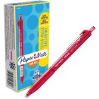 Stylos à bille rétractable inkjoy™ 300 boîte de 12 rouge