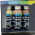 Ensemble de peinture à tempera de couleurs multiculturelles