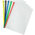 Chemises plastique à glissière