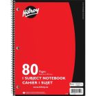 Cahier de notes 1 sujet à lignes larges