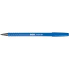 Stylo à bille à cylindre catoutchouté pointe moyenne