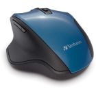 Souris sans fil à del bleue ergo