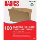 Chemises réversibles recyclées format lettre