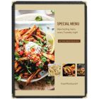 Couverture de menu
