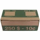 Boîtes à monnaie prédécoupées