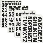Lettres, chiffres et symboles prédécoupés