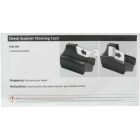 Cartes de nettoyage pour scanners de chèques