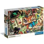 Puzzle le collectionneur de papillons