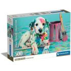 Puzzle le dalmatien rigolo