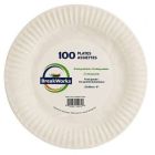 Assiettes en papier biodégradables