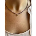 Collier trendy rosa