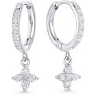 Boucles d'oreilles briget argent