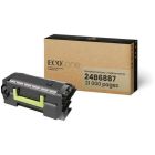 Cartouche de toner remise à neuf (alternative à lexmark 24b6887)